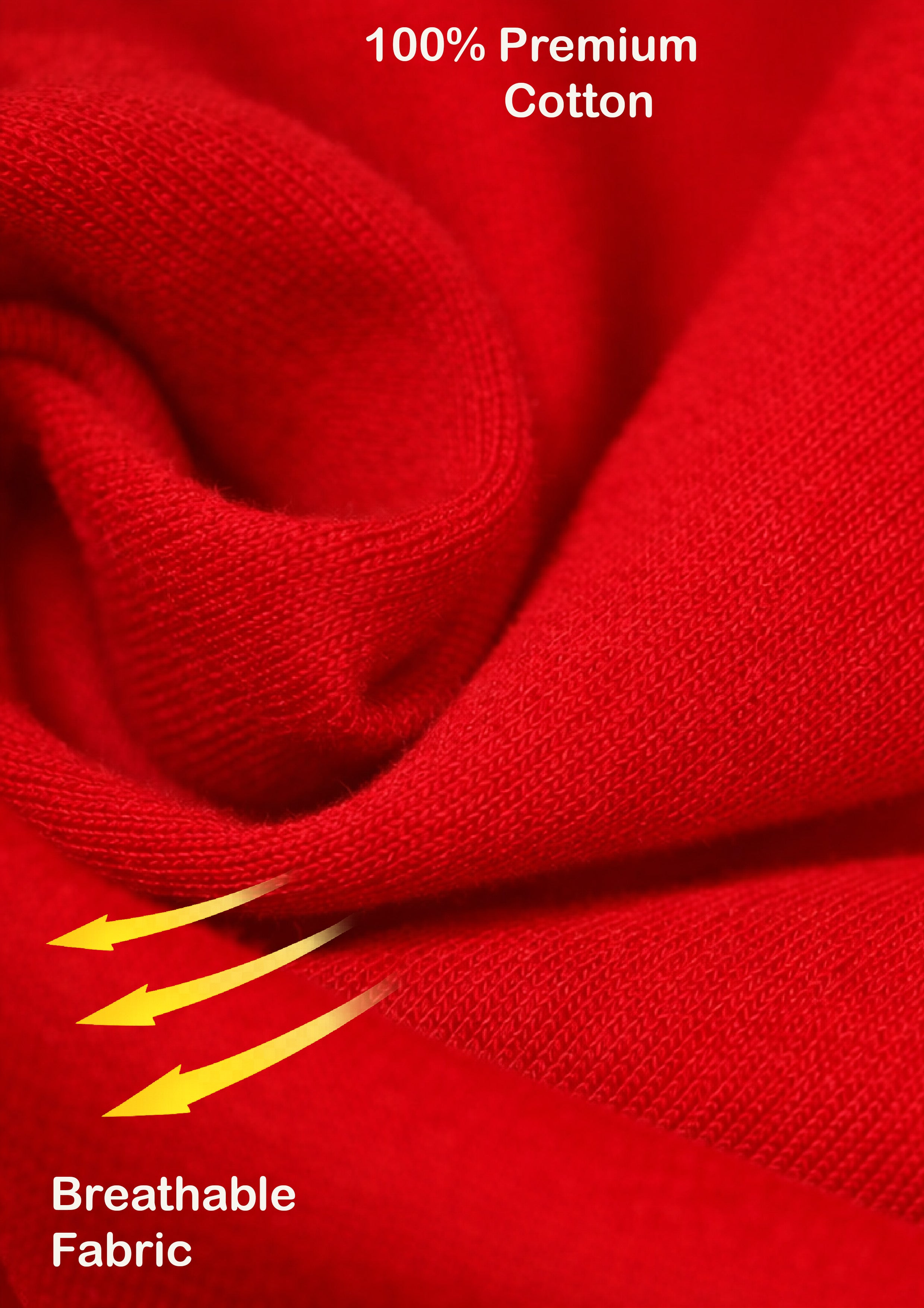 Red Optic Wash Oversized Tee